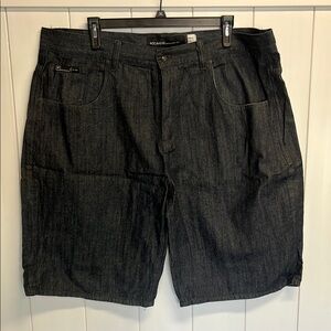 Rocawear Men's Black Denim Shorts Size 48
